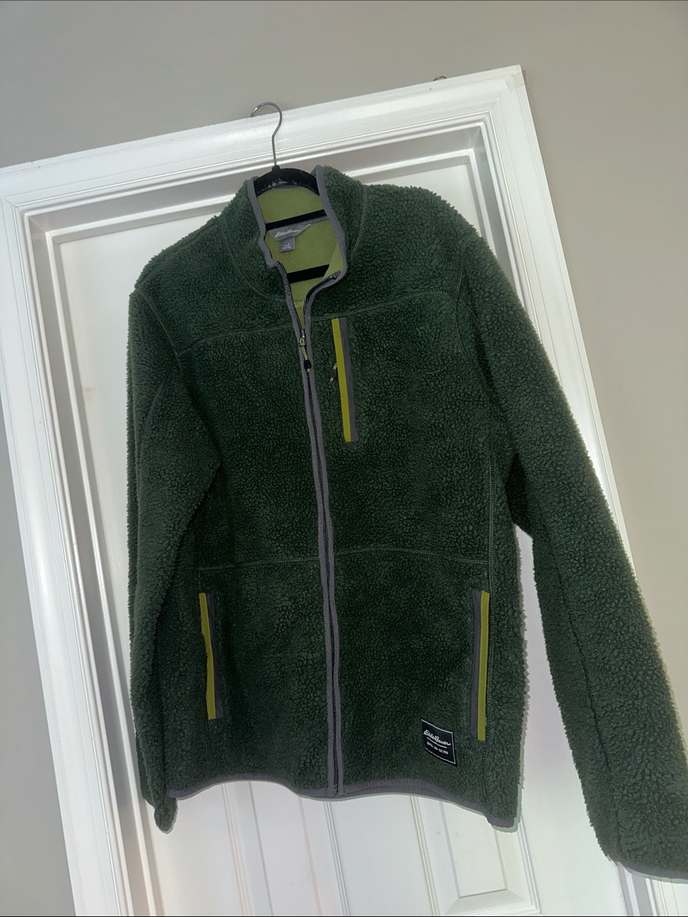 Eddie Bauer fleece zip up jacket